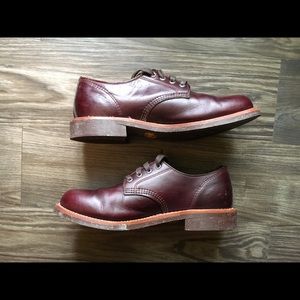chippewa general utility service oxford shoes